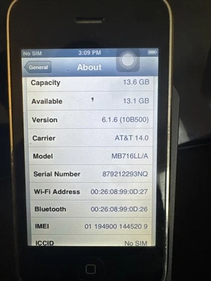 iphone 3gs blanco 16gb Foto 1 de 3