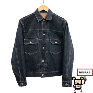 69. THE FLAT HEAD 6002W Denim Jacket (Also available in stores) #1014 - Picture 1 of 1