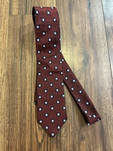 Neue Brooks Brothers Makers And Merchants Herren-Krawatte 58" geometrisches Muster Seide - Bild 1 von 5