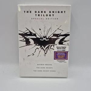 The Dark Knight Trilogy -Special Edition (DVD 4 Disc Set, 2016) With Art Booklet - Picture 1 of 6