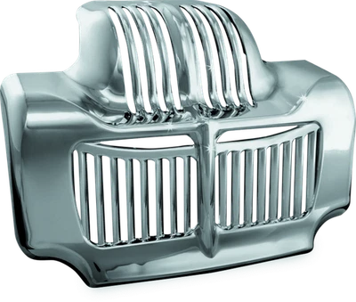 Kuryakyn Oil Cooler Cover 11-16 Touring Chrome - Image 1 of 4