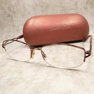 MARCOS de media llanta de metal Sophia Loren con estuche - M210 118 coñac 52-17-135 Foto 1 de 4