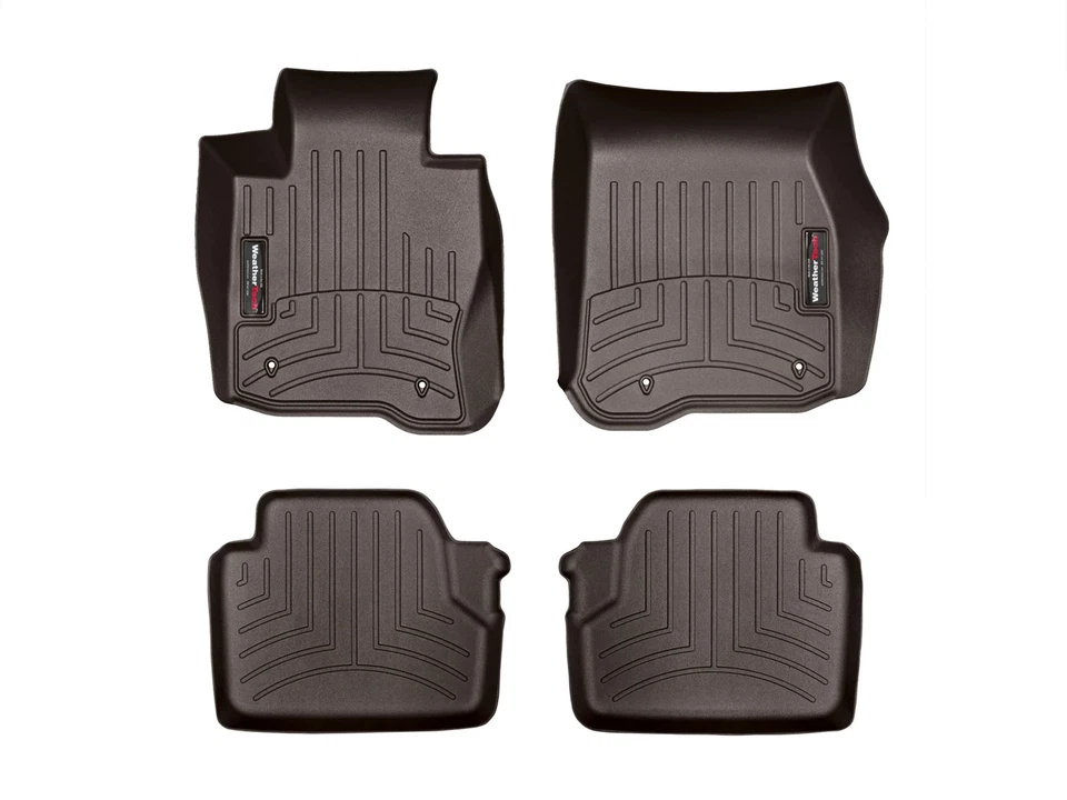 WeatherTech FloorLiner for 2017-2020 BMW 440i - 1st & 2nd Row, Cocoa - Image 1 of 4