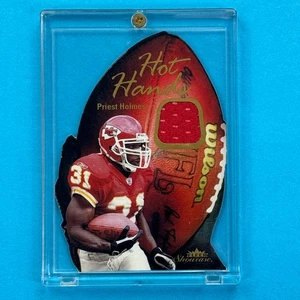 2003 Fleer Showcase Hot Hands Priest Holmes #7HH Kansas City Chiefs - Bild 1 von 4