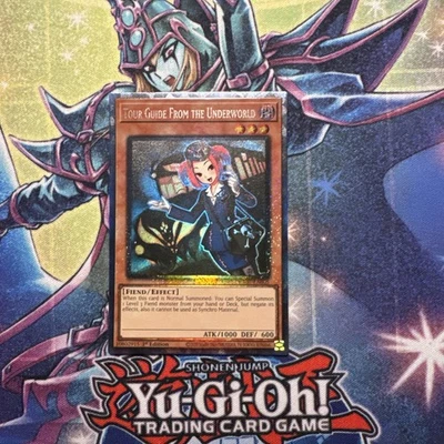 Yu-Gi-Oh 地下世界导游 RA01-EN005 收藏家罕见第 1 版 — 第 1/2 张图片
