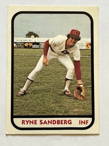 1981 TCMA Ryne Sandberg # 17 Pre-RC Oklahoma City 89er’s - Picture 1 of 2