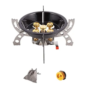 Fornello da Campeggio per Esterno, Cinque--Fornello a Fuoco, Alta Potenza-7346 - Foto 1 di 7