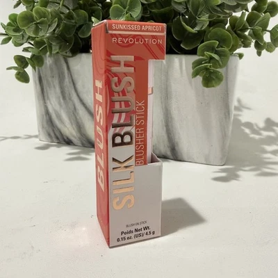 Rubor Revolution Beauty Skin seda mármol barra - albaricoque hundido - 0,15 oz/4,5 g Foto 1 de 4