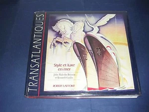Paquebot Transatlantique Etude illustrée de planches couleurs Brinnin 1989 - Picture 1 of 1