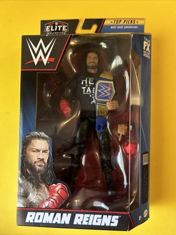 WWE Elite Top Picks Roman Reigns Wrestling Action Figure 2023 Wave 4 BRAND NEW Cover