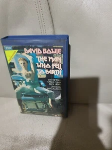 THE MAN WHO FELL TO EARTH Rare EX-RENTAL VHS VIDEO THORN EMI Cult BOWIE ROEG - Bild 1 von 3