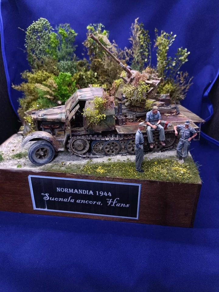 1:35  Diorama Germania Ww2 dipinto a mano - Immagine 1 di 4