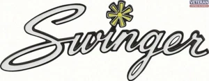 Trunk Emblem "Swinger" 70 Dart - Picture 1 of 1