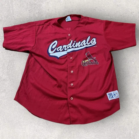 Vintage Mark McGwire Cardinals Jersey Mens XL MLB True Fan Sportswear 90s Sports Cover