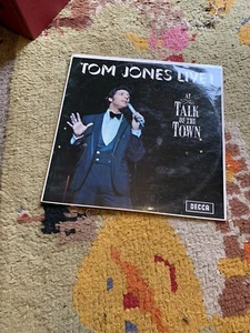 Tom Jones Live!At The Talk Of The Town Vinyl LP Plays Perfect Blue Eyed Soul Pop - Picture 1 of 7