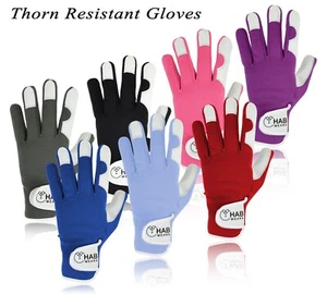 THORN PROOF GARDENING GLOVES MEN'S / LADIES,CUT & THORN RESISTANT PRUNING, ROSE - Picture 1 of 19