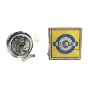 Gas Fuel Oil Tank Cap With 2 Keys For Toyota Land Cruiser FJ40 FJ42 Corolla K30 - Picture 1 of 9