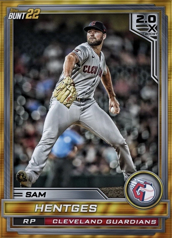 [DIGITAL CARD] Topps Bunt - Sam Hentges - 2022 Base Series 2 - Tier 5 Gold - Image 1 of 1