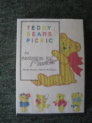 Vintage ITM Games Murder Mystery Party for 6 players - Teddy Bear's Picnic - Image 1 of 4