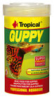 Tropical Guppy  Fischfutter Flocken Lebendgebarende Platy Molly Guppies 250 Ml