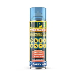 NOPE! Flea Bomb for the Home 250ml Large One-Shot Bed Bug Moth Fly Insect Killer - Picture 1 of 7