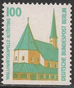 Deutschland Berlin #9N553 (A174) ss postfrisch - 1989 100pf Altotting Kapelle, Bayern - Bild 1 von 1