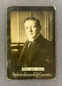 🔥RARE!🔥 1901 Ogden's Guinea Gold Tobacco Card featuring WINSTON CHURCHILL - Picture 1 of 2