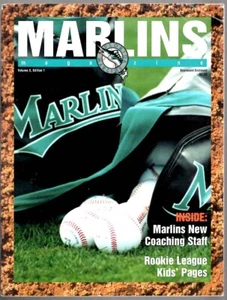Braves @ Marlins ~ Programa 1995, autógrafos, Maddux gana - Imagen 1 de 3