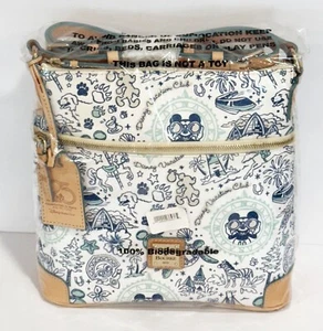 Bolso Bandolera Disney Dooney & Bourke DVC 25º Club de Vacaciones Porta Cartas NUEVO - Imagen 1 de 10
