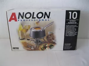 Anolon Professional 10-teiliges klassisches hochwertiges Fondue-Set Marke Meyer - Bild 1 von 6
