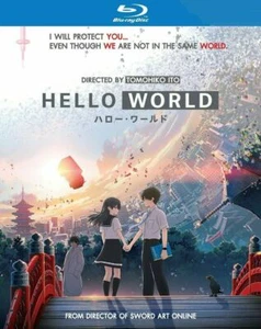 Hello World (2019) Blu-ray Region A - Tomohiko Ito, Japanese Anime English Subs - Imagen 1 de 2