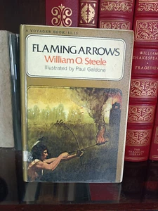 Flaming Arrows_William O. Steele_Hardcover_1972_Ex-library_Very Good - Imagen 1 de 10
