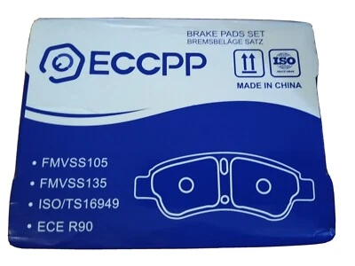 Ceramic Brake Pads Rear Left+Right Disc For Audi A4 Quattro A6 Volkswagen Jetta - Image 1 of 4