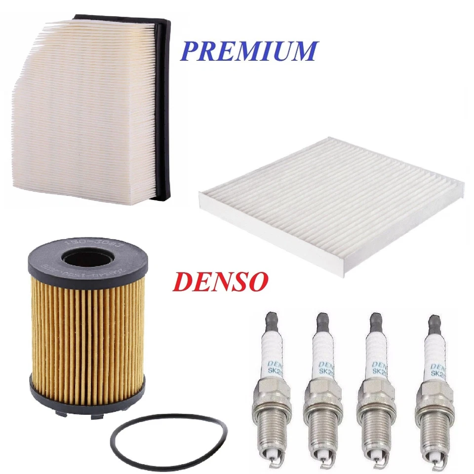 Tune Up Kit Filters Spark Plug For DODGE DART L4 2.0L & 2.4L 2013-2016 - Image 1 of 1