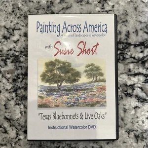 Texas Bluebonnets & Live Oaks in Watercolor w/ Susie Short -Signed DVD - Picture 1 of 6