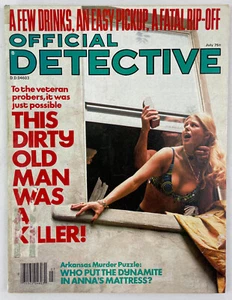Official Detective Stories Magazine, July 1978, Vintage True Crime Stories, Pulp - Picture 1 of 4