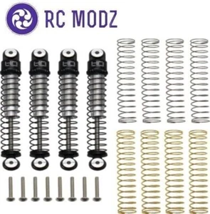 Hot Racing AXTF52FX Axial SCX24 AX24 Aluminum Threaded Flex Shocks - Picture 1 of 5