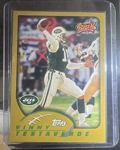 Vinny Testaverde Topps 2002 PP&K Gold 9/10 Rare - Picture 1 of 2