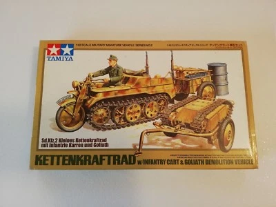 KIT DI MONTAGGIO TAMIYA 1/48 32502 KETTENKRAFTRAD NUOVO PREZZO BOMBA! - Immagine 1 di 3