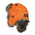 American Eagle Trapper Faux Fur Hat  Orange New