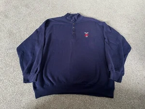 Vintage Nike Collared Sweatshirt Size Large Winged Victory Logo Embroidered Rare - Bild 1 von 9