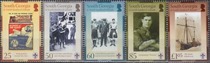 South Georgia 100th Ann Scouting 2007 MNH-18,50 Euro - Picture 1 of 1