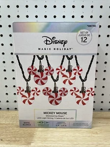 Disney Magic Holiday Mickey Mouse Shimmering Magic LED Light String - Picture 1 of 9