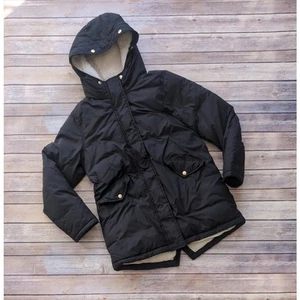 J.Crew Crewcuts Black Puffer Jacket Coat with PrimaLoft - XL - Picture 1 of 6