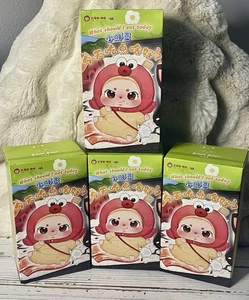 AUTHENTISCHES Set 4 Baby Three - Chubby Bean What Should I Eat Today Plüsch Blindbox - Bild 1 von 9