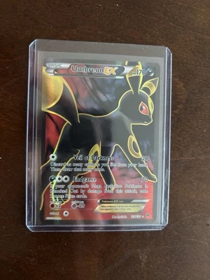Umbreon EX 119/124 Holo Full Art Ultra Rare XY Fates Collide Card - Image 1 of 2