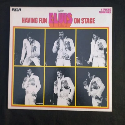 ELVIS PRESLEY Having Fun With Elvis On Stage Vinyl Record LP US.  RCA  MONO  - Image 1 of 4