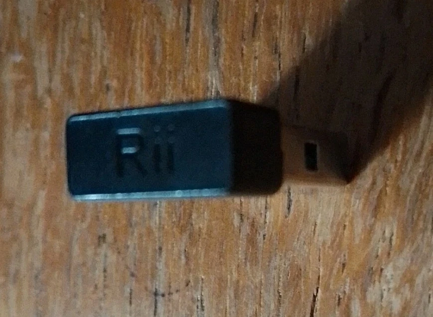 Genuine USB Dongle for Rii i8 Mini Wireless Keyboard Mouse - DONGLE ONLY - Image 1 of 1