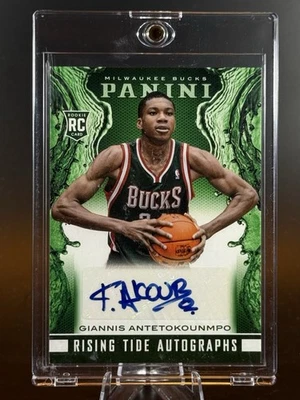 2013-14 Panini - Rising Tide автографы Яннис Antetokounmpo дебютант #25 - Изображение 1 из 2