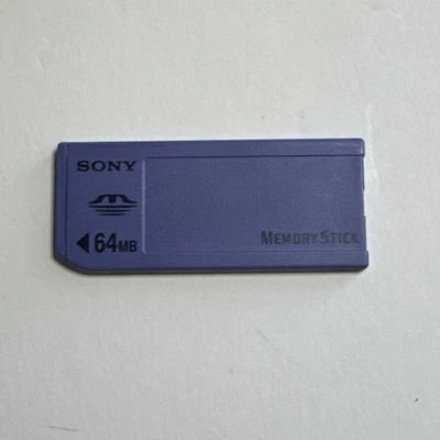 Sony Genuine Memory Stick 64MB MSA-64A Camera Memory Card - Image 1 of 2